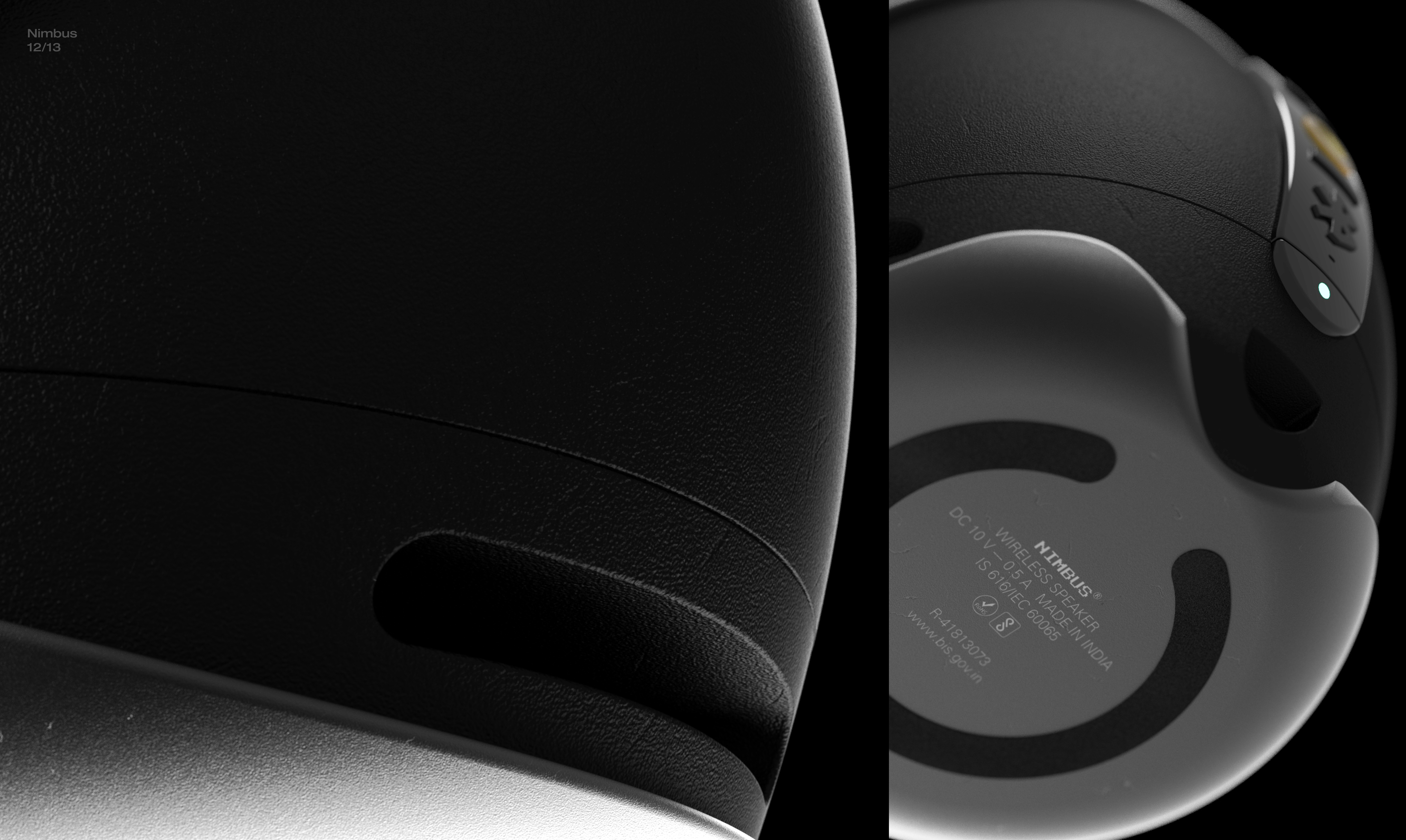 speaker，product design，Nimbus，Design，design，wireless speaker ，