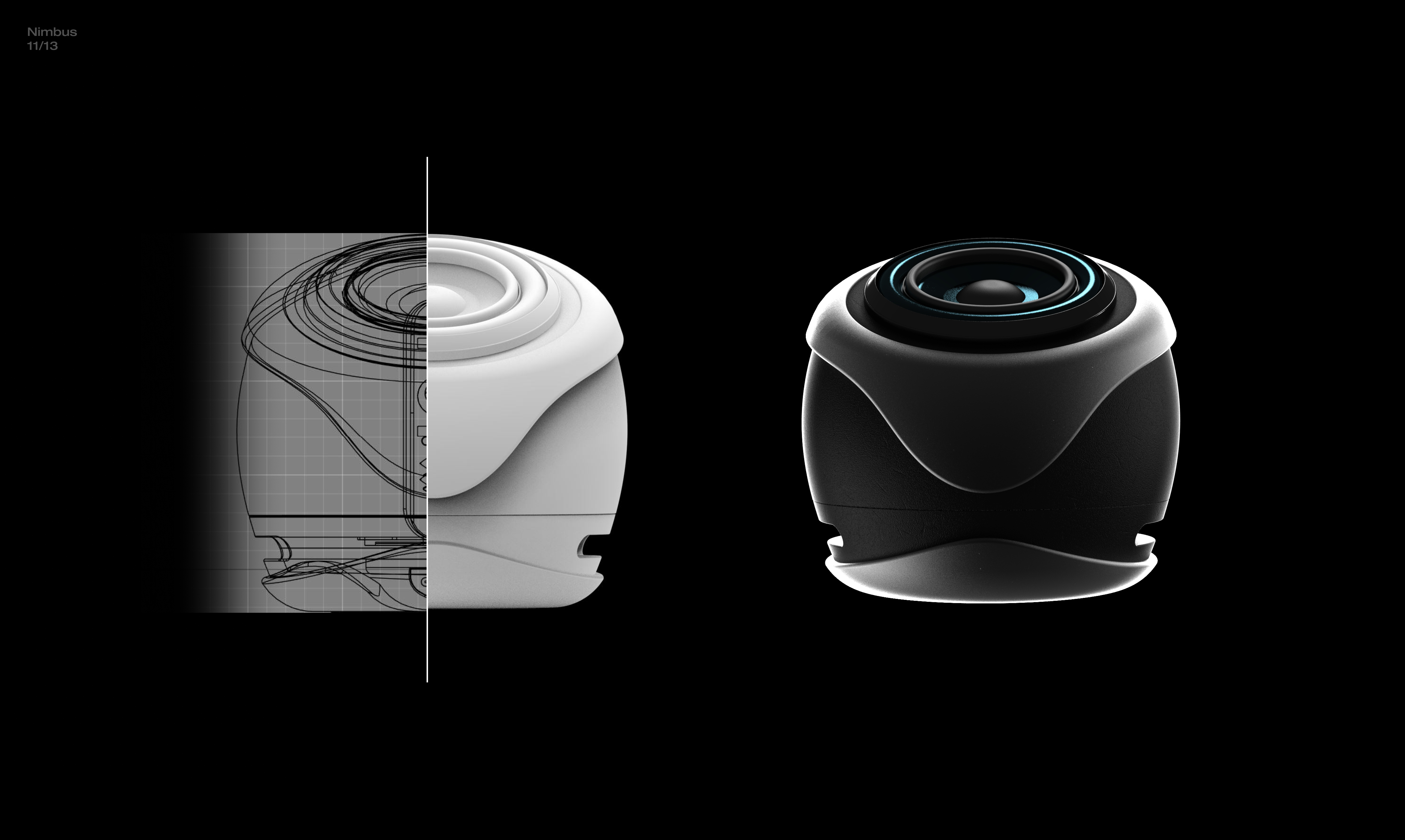 speaker，product design，Nimbus，Design，design，wireless speaker ，
