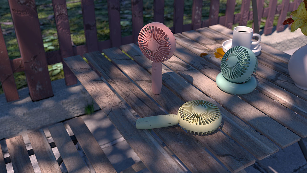 Series design of small fan，