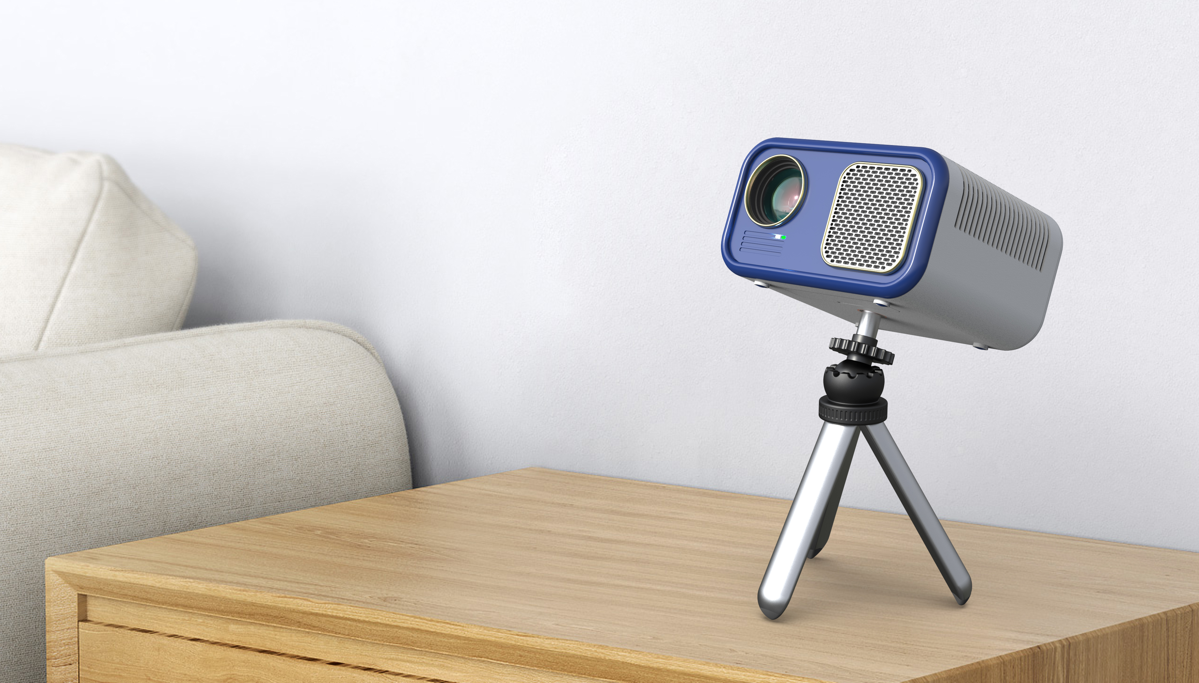 Projector，tripod，