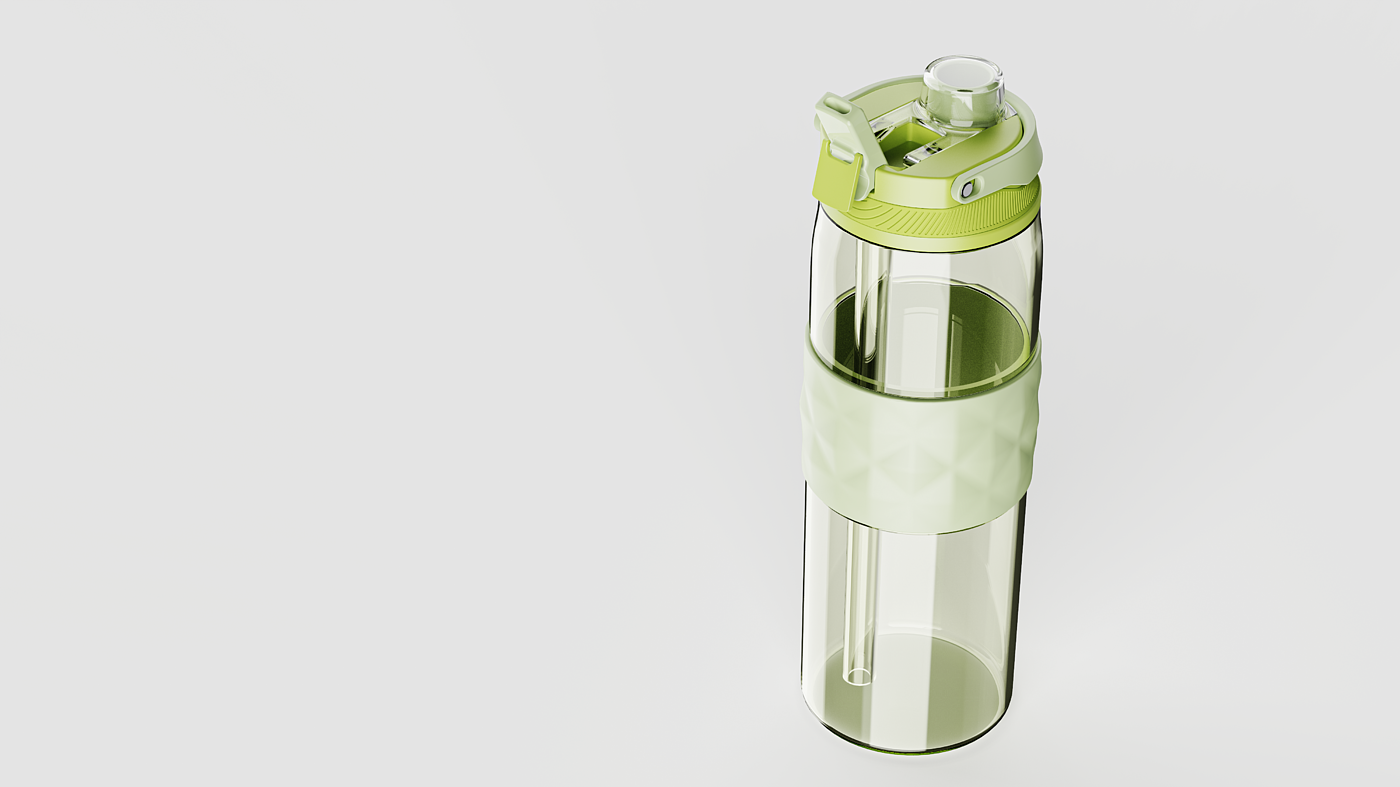 Water cup，Product appearance，Sports cup，vacuum cup，product design，articles for daily use，