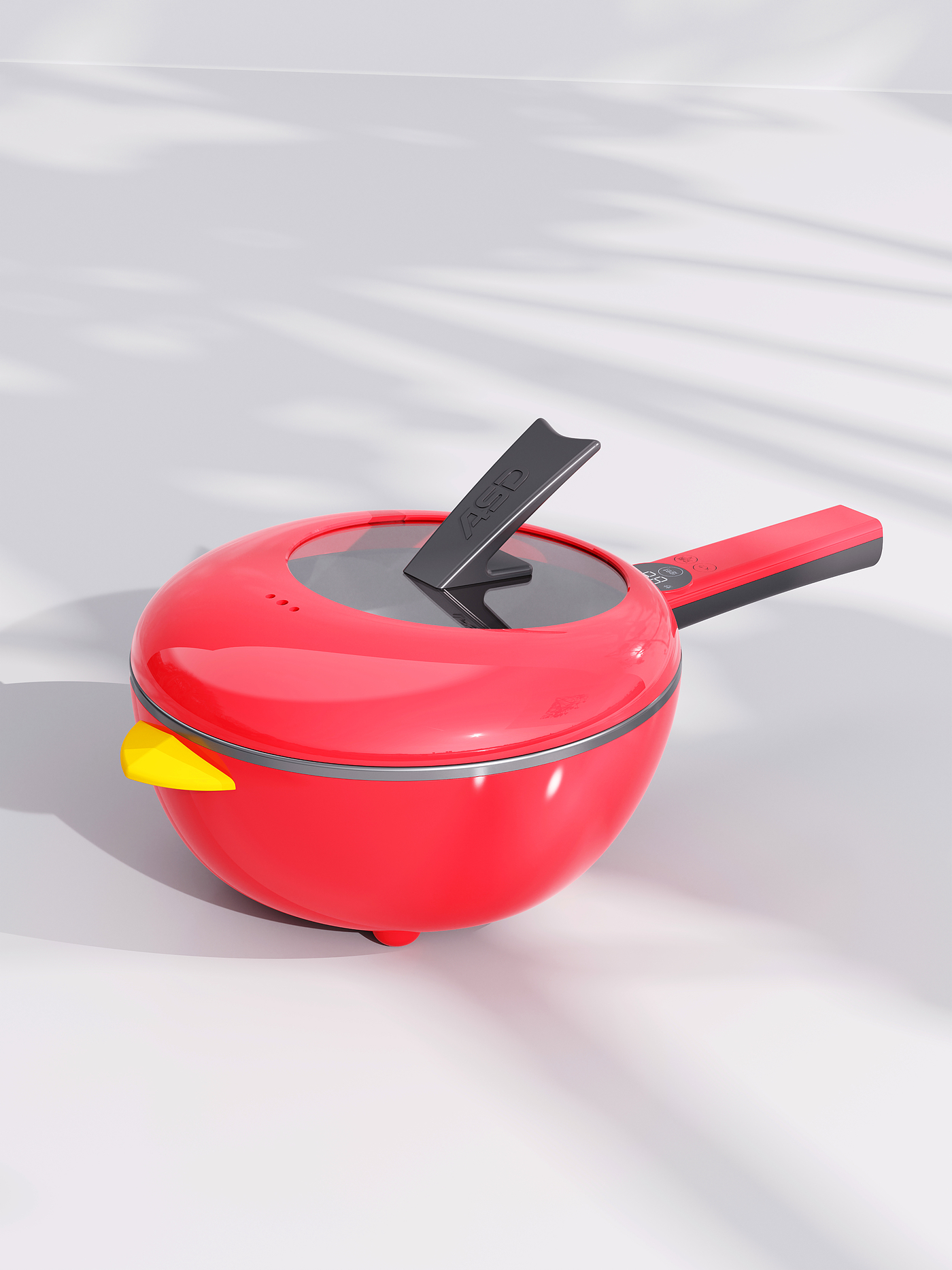 electric frying pan，industrial design，product design，Kitchen appliances，