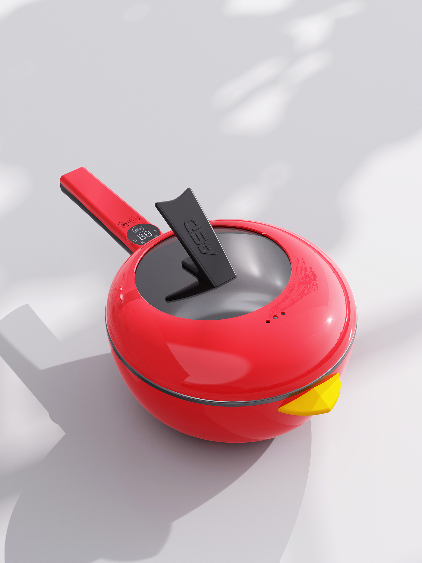 electric frying pan，industrial design，product design，Kitchen appliances，