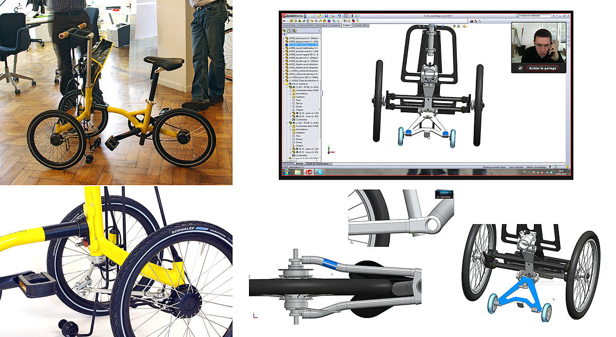 自行车，智能，三轮车，KIFFY tricycle，轻松，
