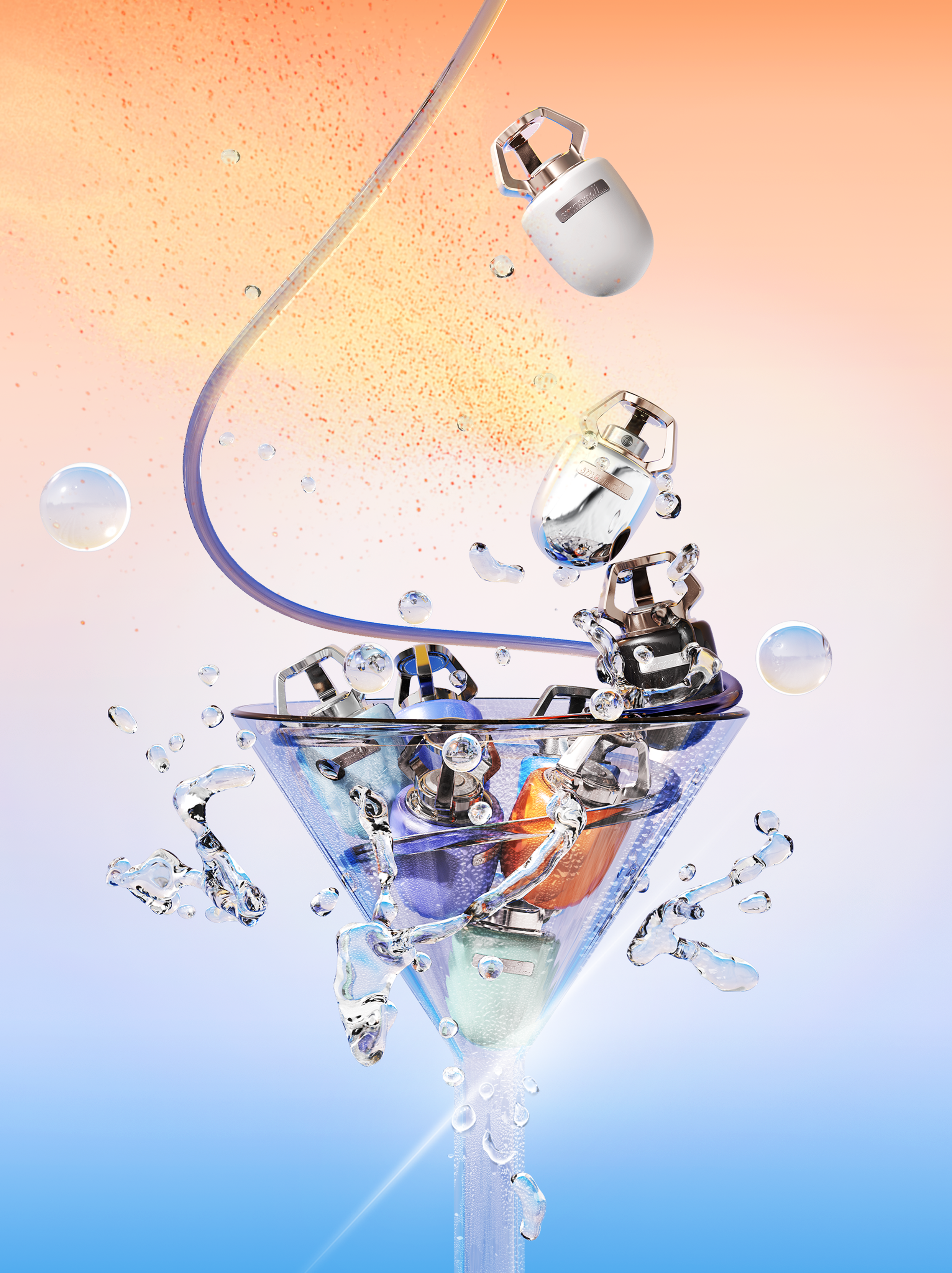 industrial design，product design，originality，Fragrance spray bottle，Good thing sharing，