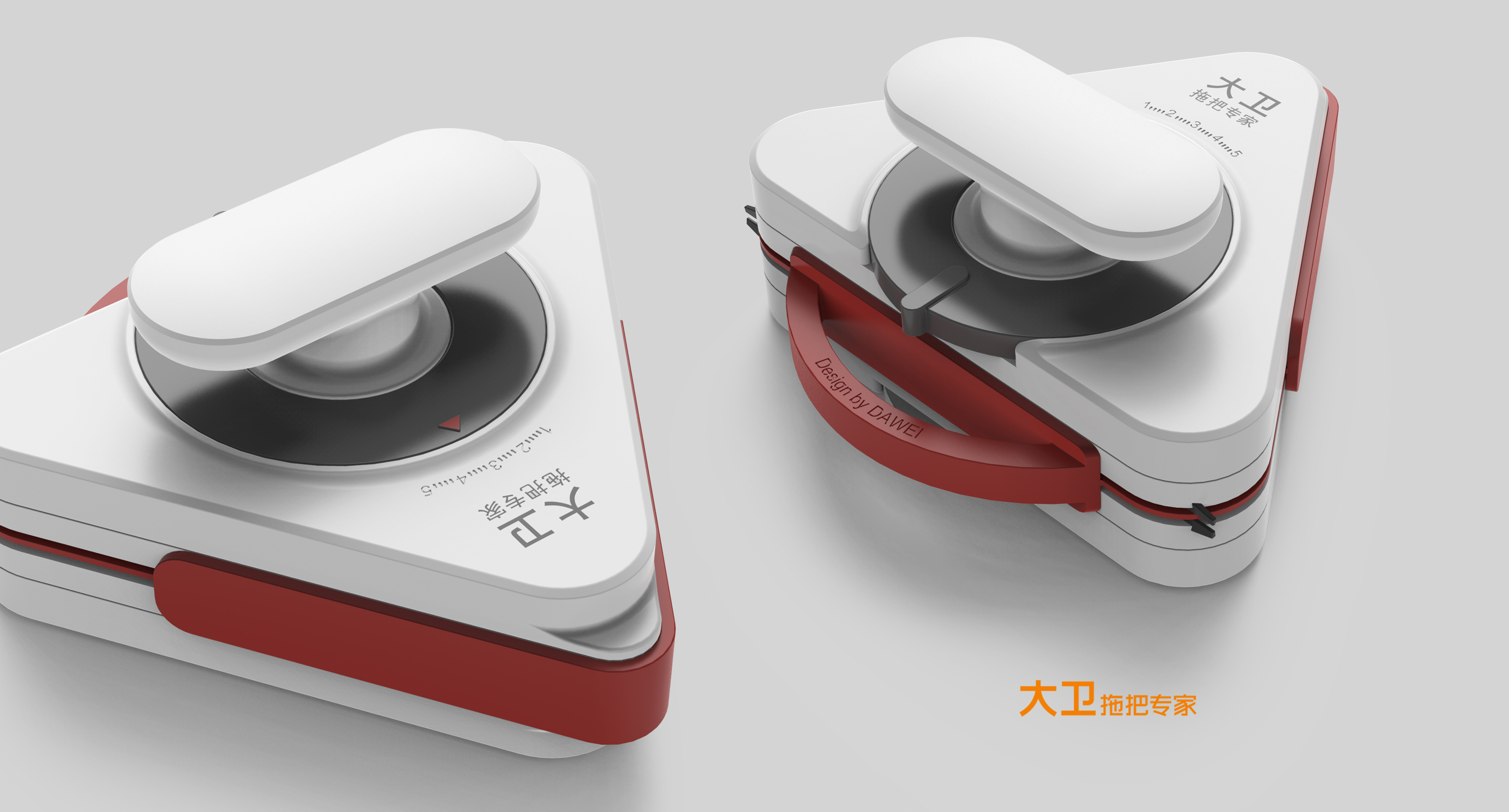 GODESIGN，David mop，Home cleaning，Daily Home ，Window Wipe，triangle，