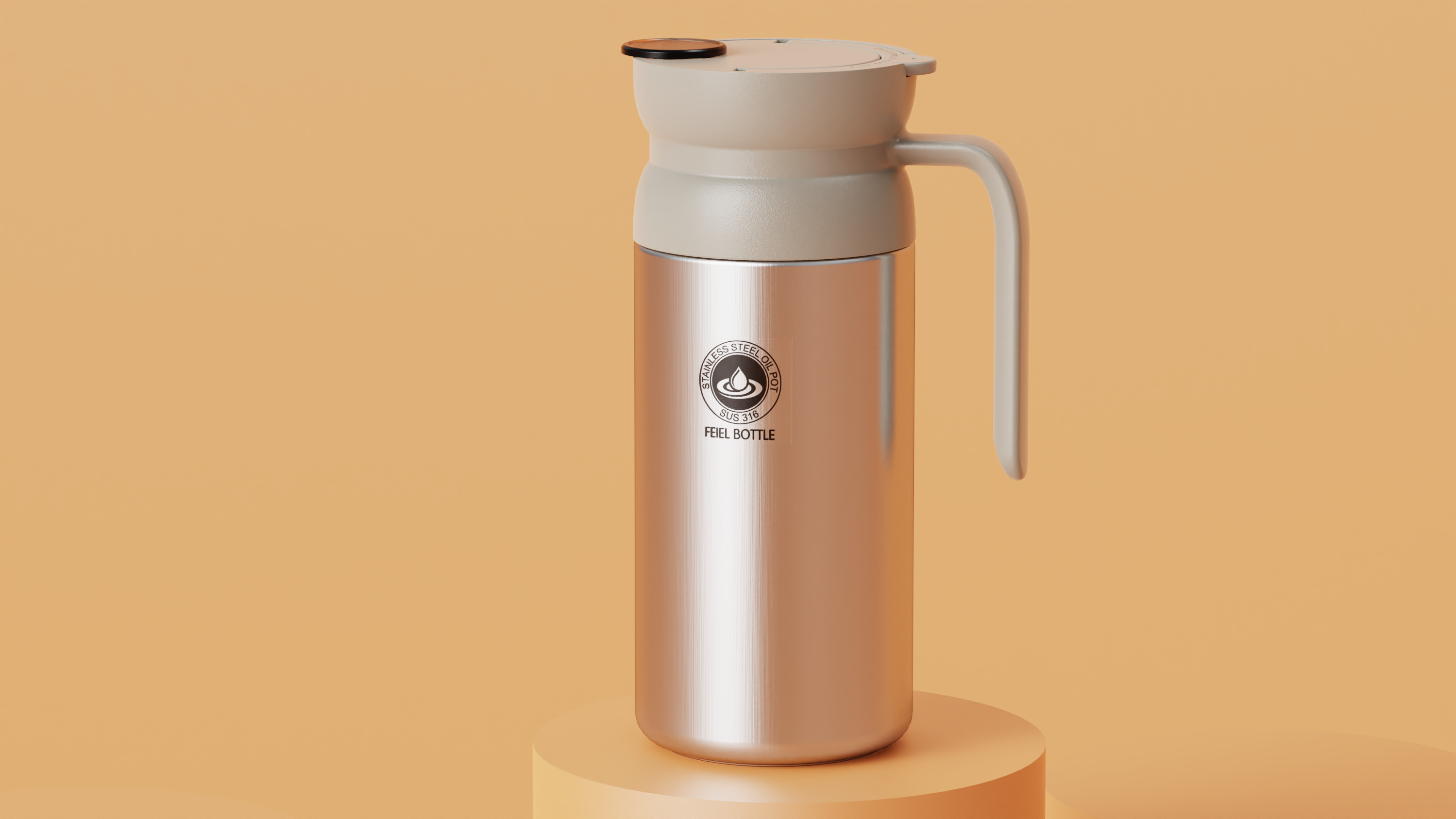 automatic oil discharge，Drip-proof and leak-proof，Double seal，One lift to open the lid，Don't drop don't hang，Lebo Lebo，