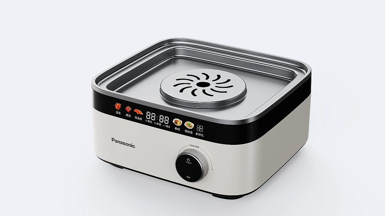 Bole Design，Electric steamer，Panasonic，product design，Household Electric Appliances，Design consultation，