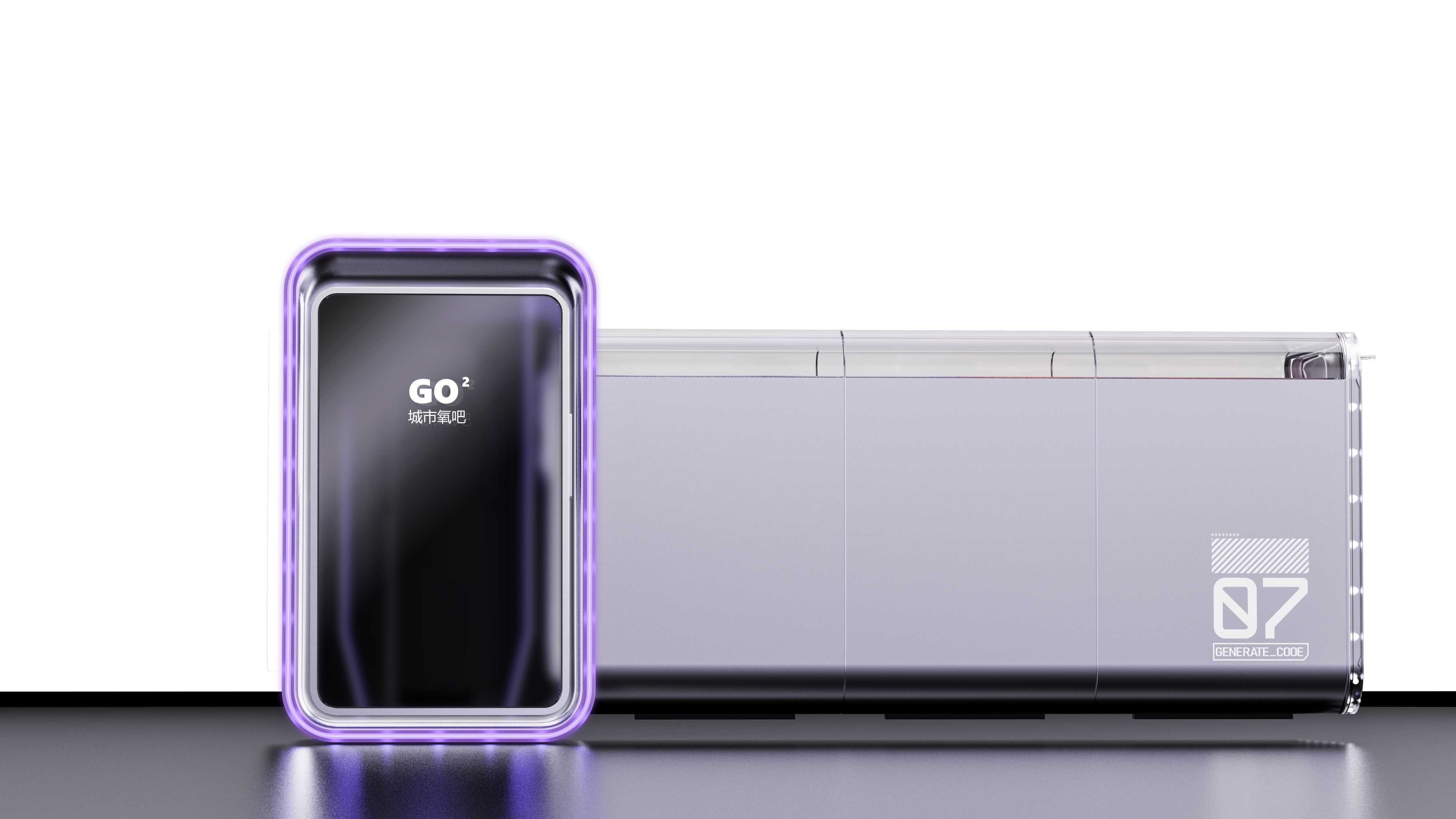 Medical products，Appearance design，oxygen chamber，Simple style，