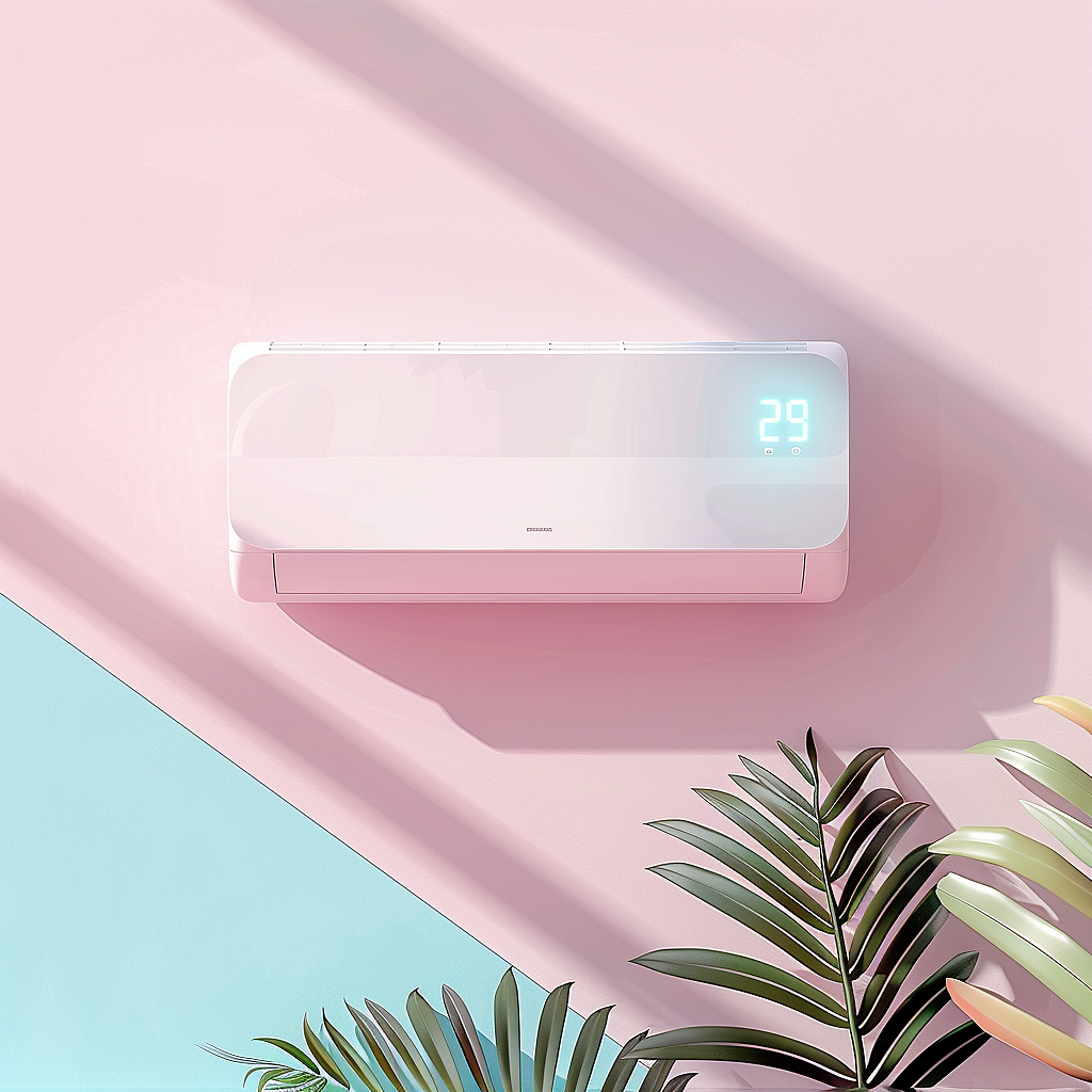 AIGC，AI design，product design，industrial design，air conditioner，household electrical appliances，Dazzle color，good-looking，