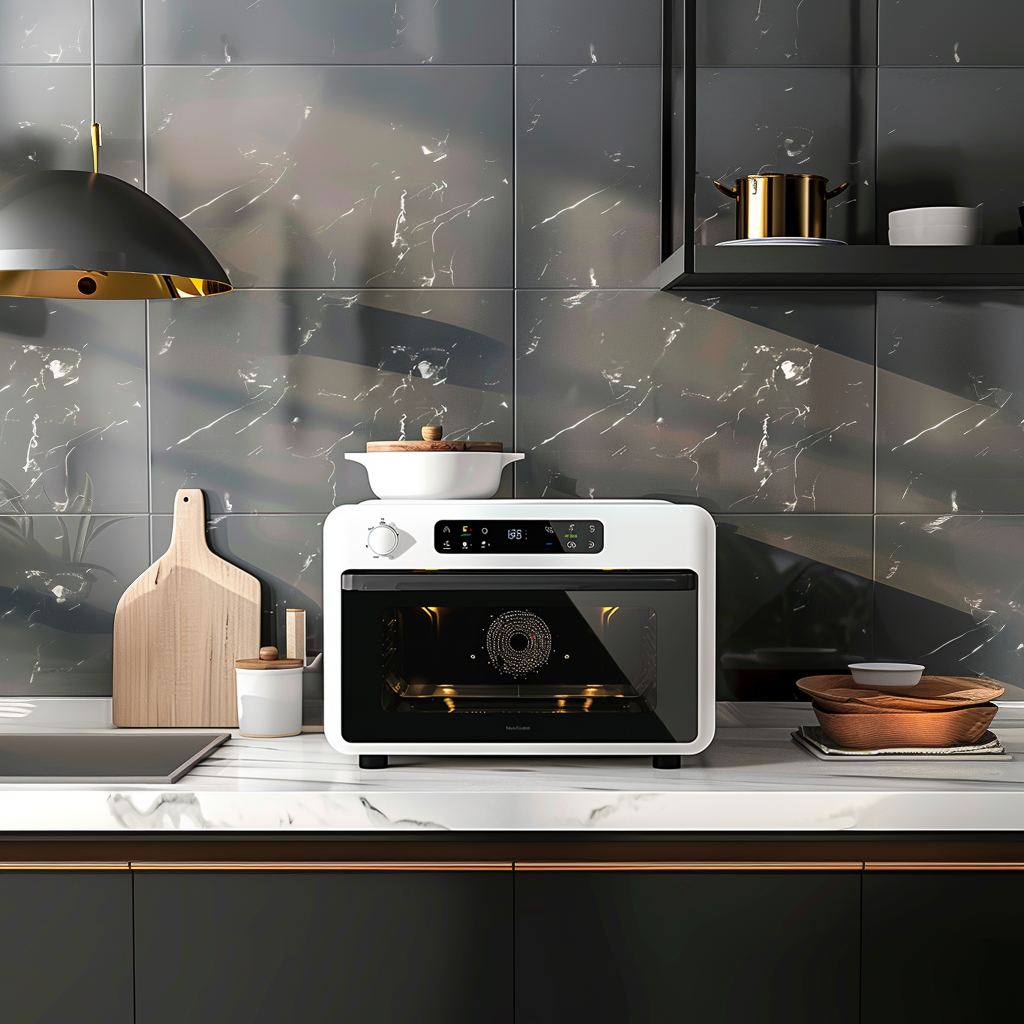 AIGC，AI design，industrial design，product design，Electric oven，small home appliances，practical，good-looking，