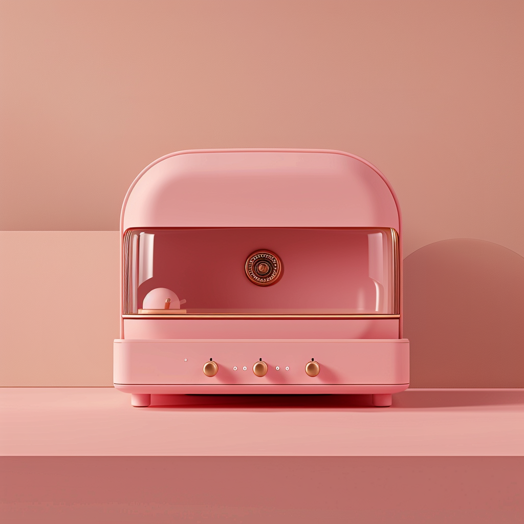 AIGC，AI design，industrial design，product design，Electric oven，small home appliances，practical，good-looking，