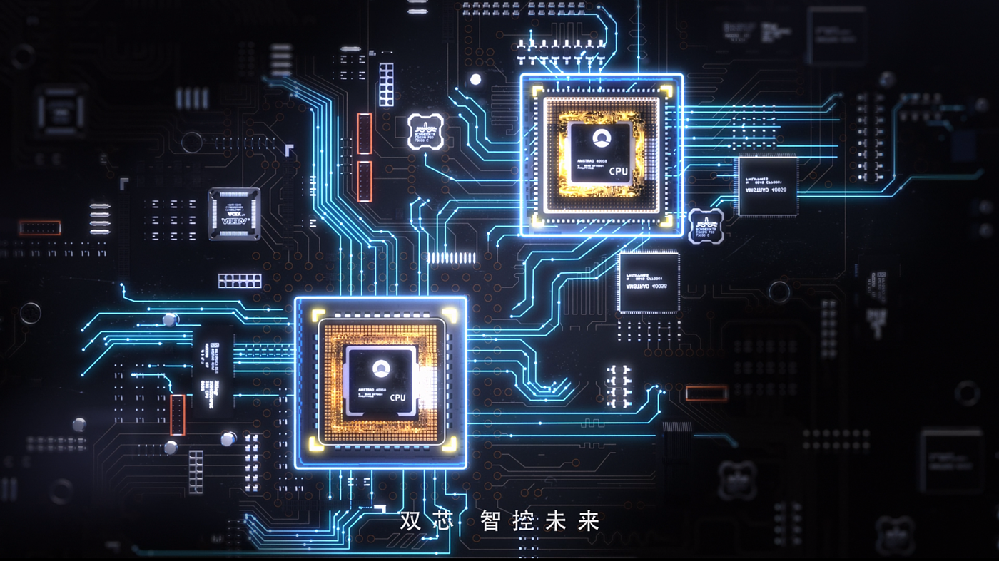 Electric vehicle，electric machinery，Product 3D animation，cg，dynamic design ，chip，dynamic system，New product release video，