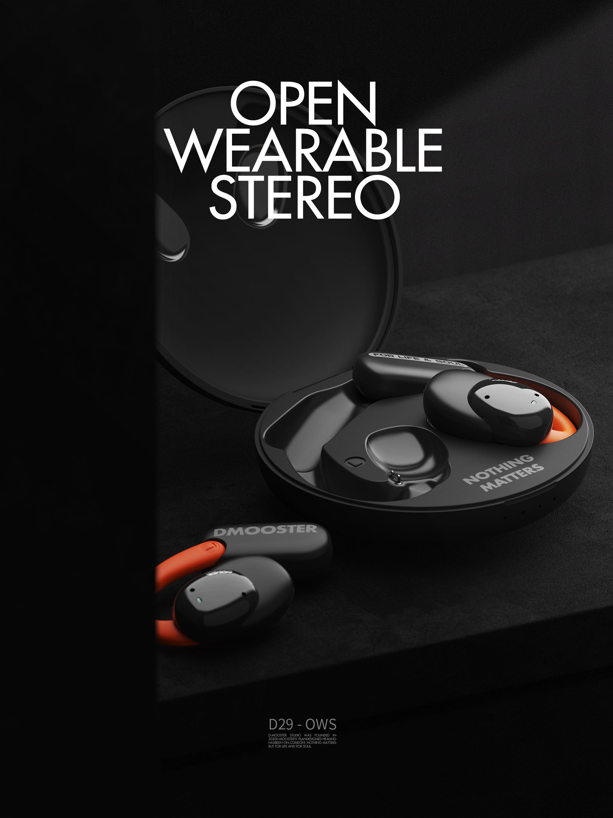 Big Monster，Bluetooth headset，dmooster，industrial design，Erys，3C products，Tide card，IP，