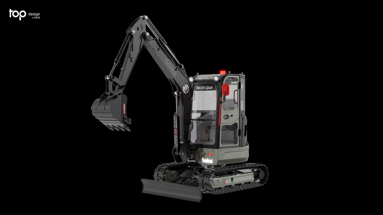 excavating machinery，BOLEO，Men's Toys，Mechanical Engineering，BLENDER，