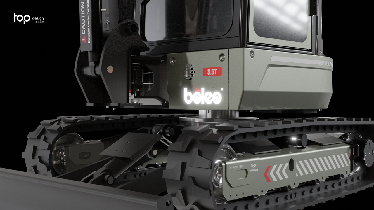 excavating machinery，BOLEO，Men's Toys，Mechanical Engineering，BLENDER，