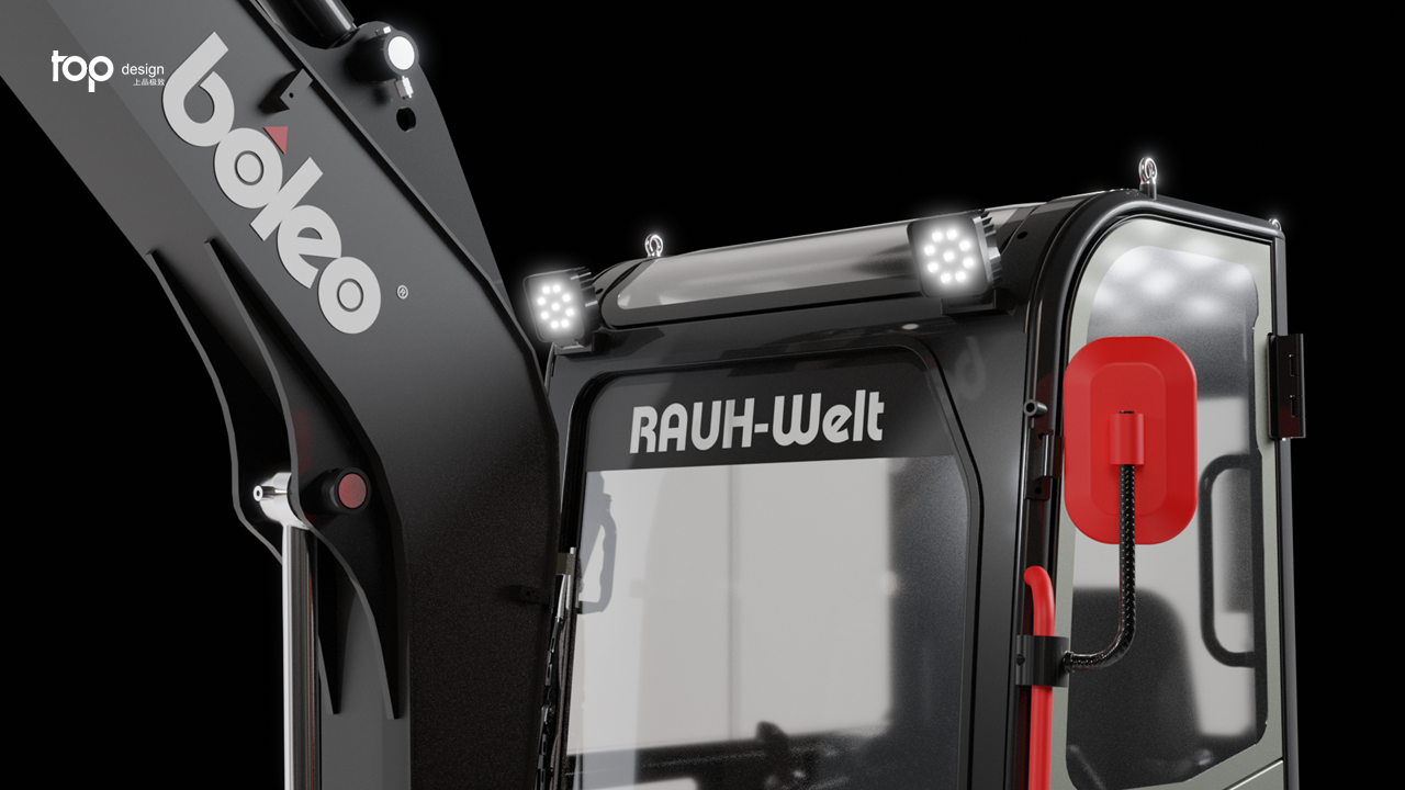 excavating machinery，BOLEO，Men's Toys，Mechanical Engineering，BLENDER，