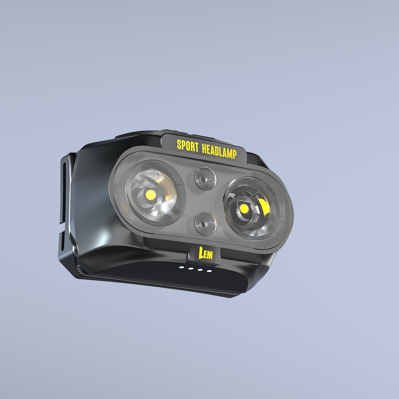 Lightweight and compact, powerful and floodlit，