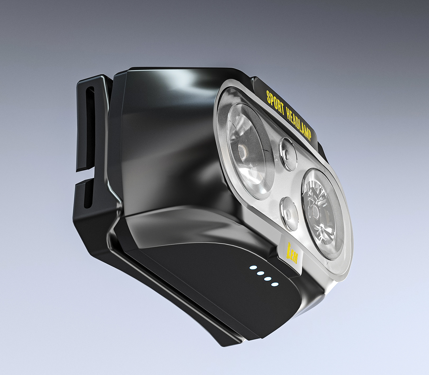Lightweight and compact, powerful and floodlit，