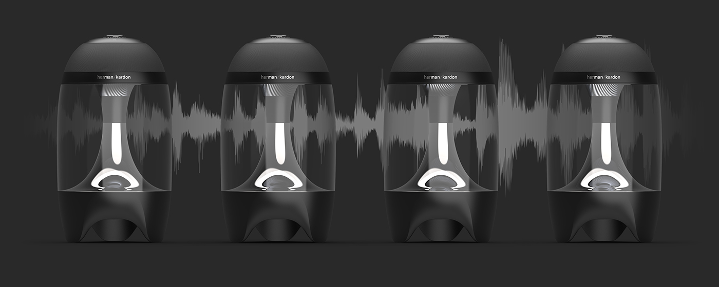 product design，conceptual design，sound，Harman Kardon，