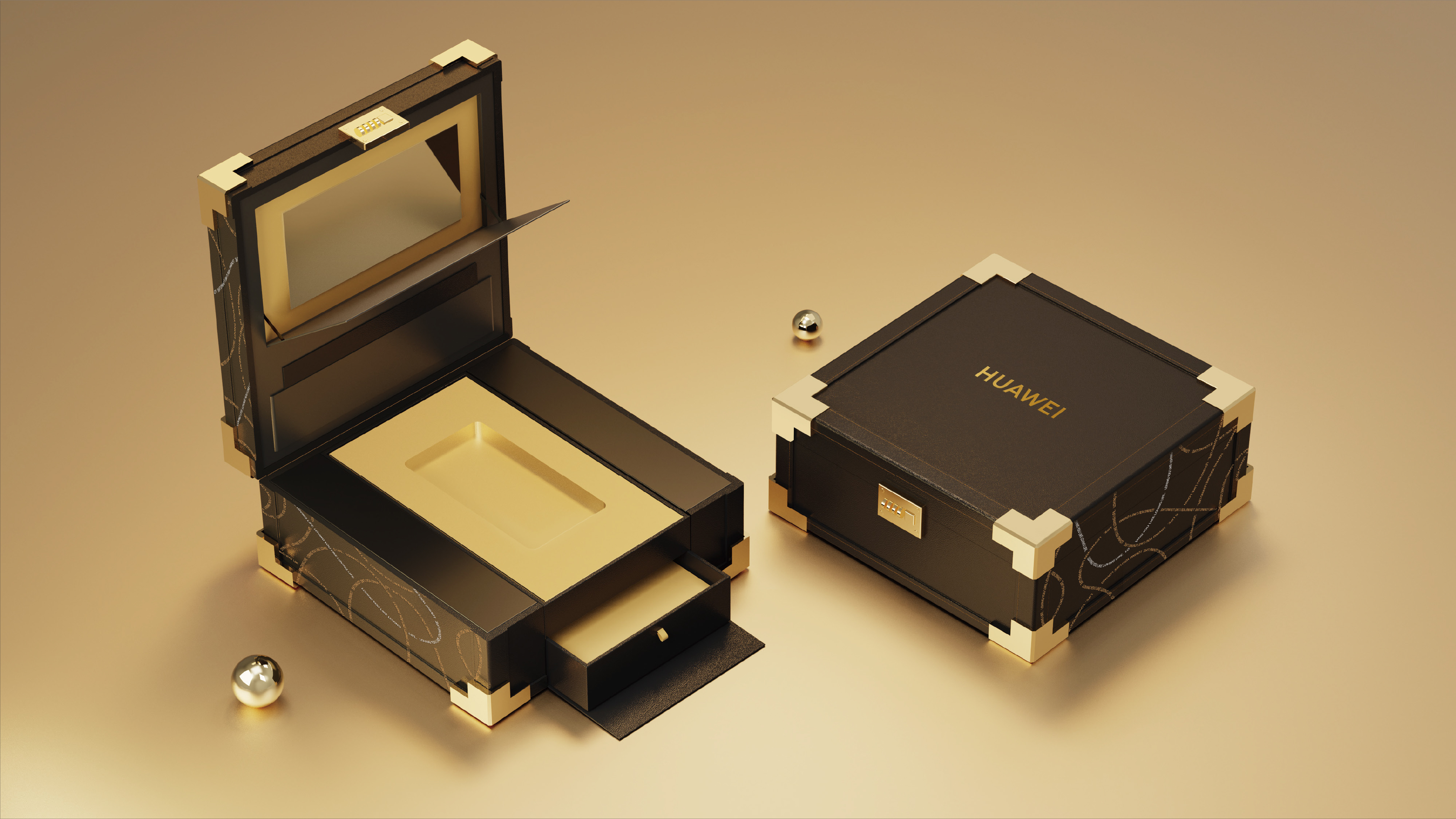 huawei, creative packaging, valentine's day, plane, brand vision，