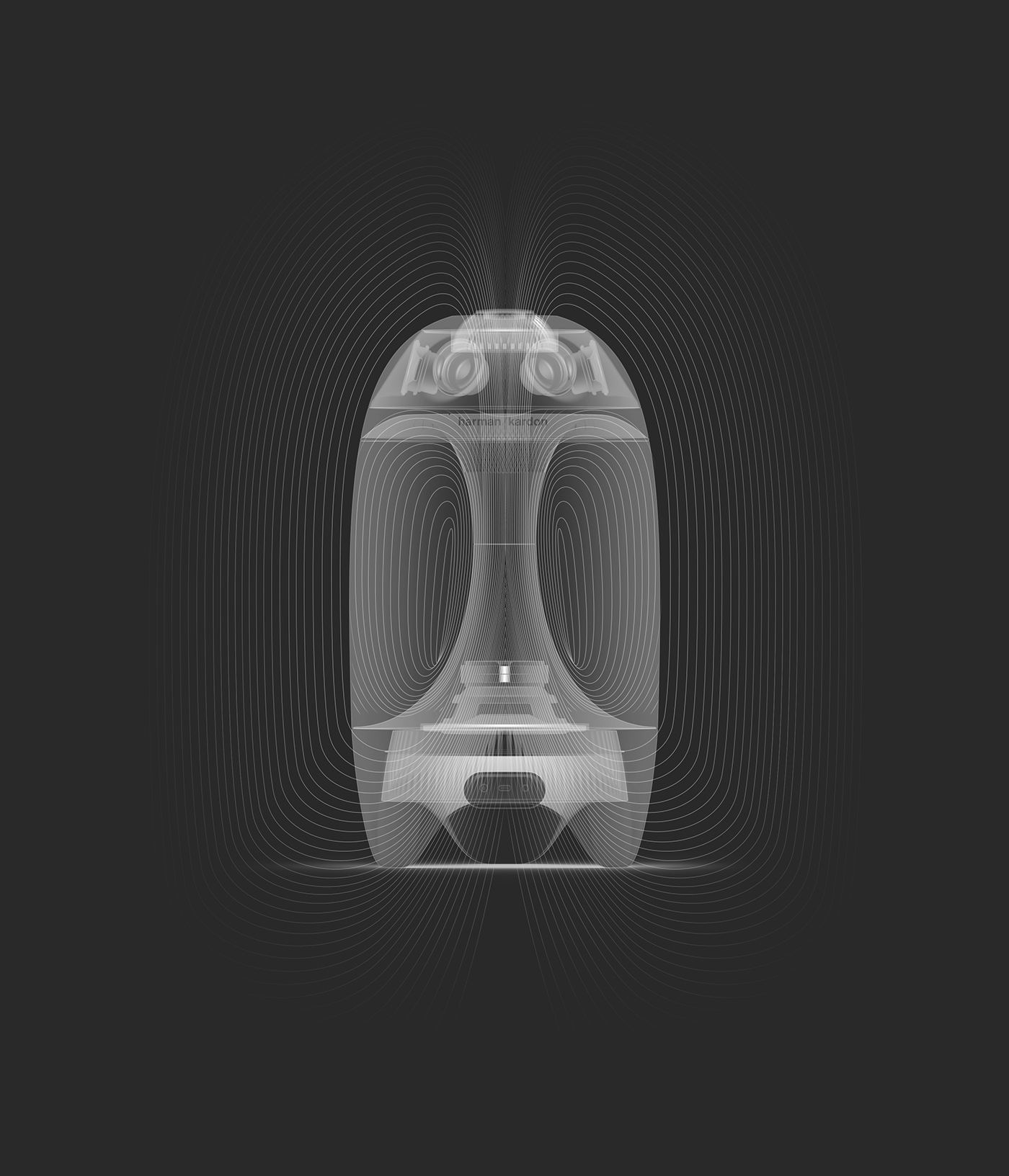 product design，conceptual design，sound，Harman Kardon，
