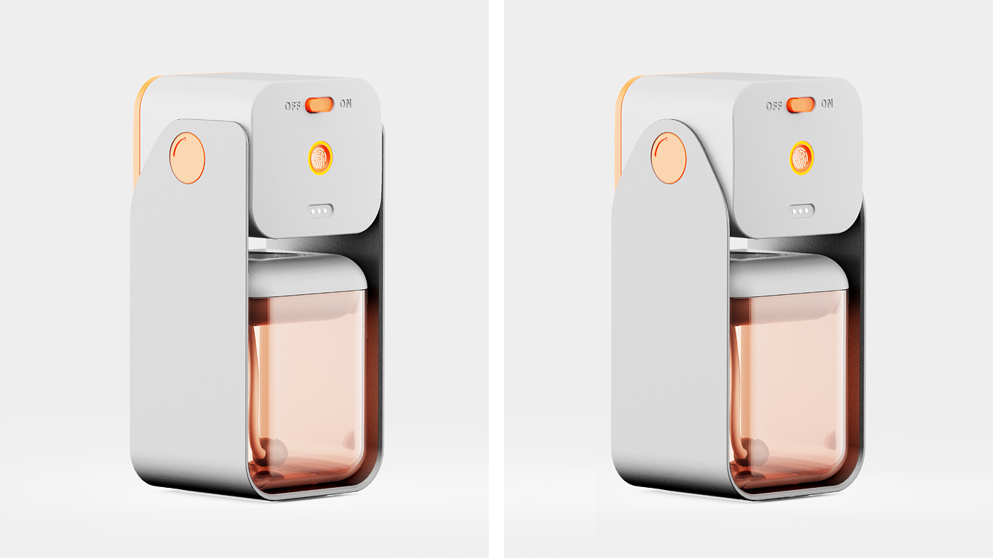 product design，industrial design，Color matching，Simplicity，geometric modeling ，Plastic & Aluminum Products，original，routine，