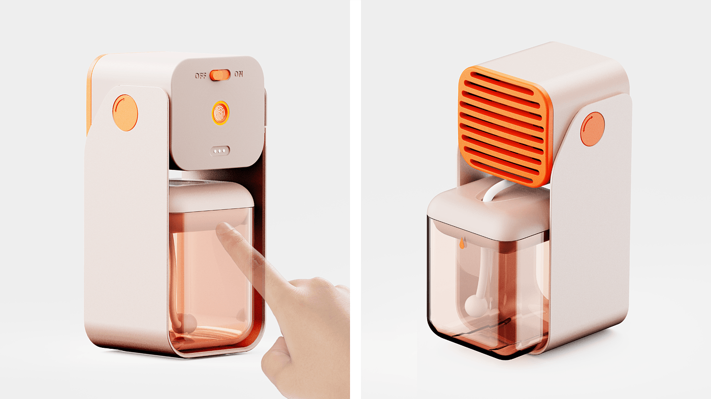 product design，industrial design，Color matching，Simplicity，geometric modeling ，Plastic & Aluminum Products，original，routine，