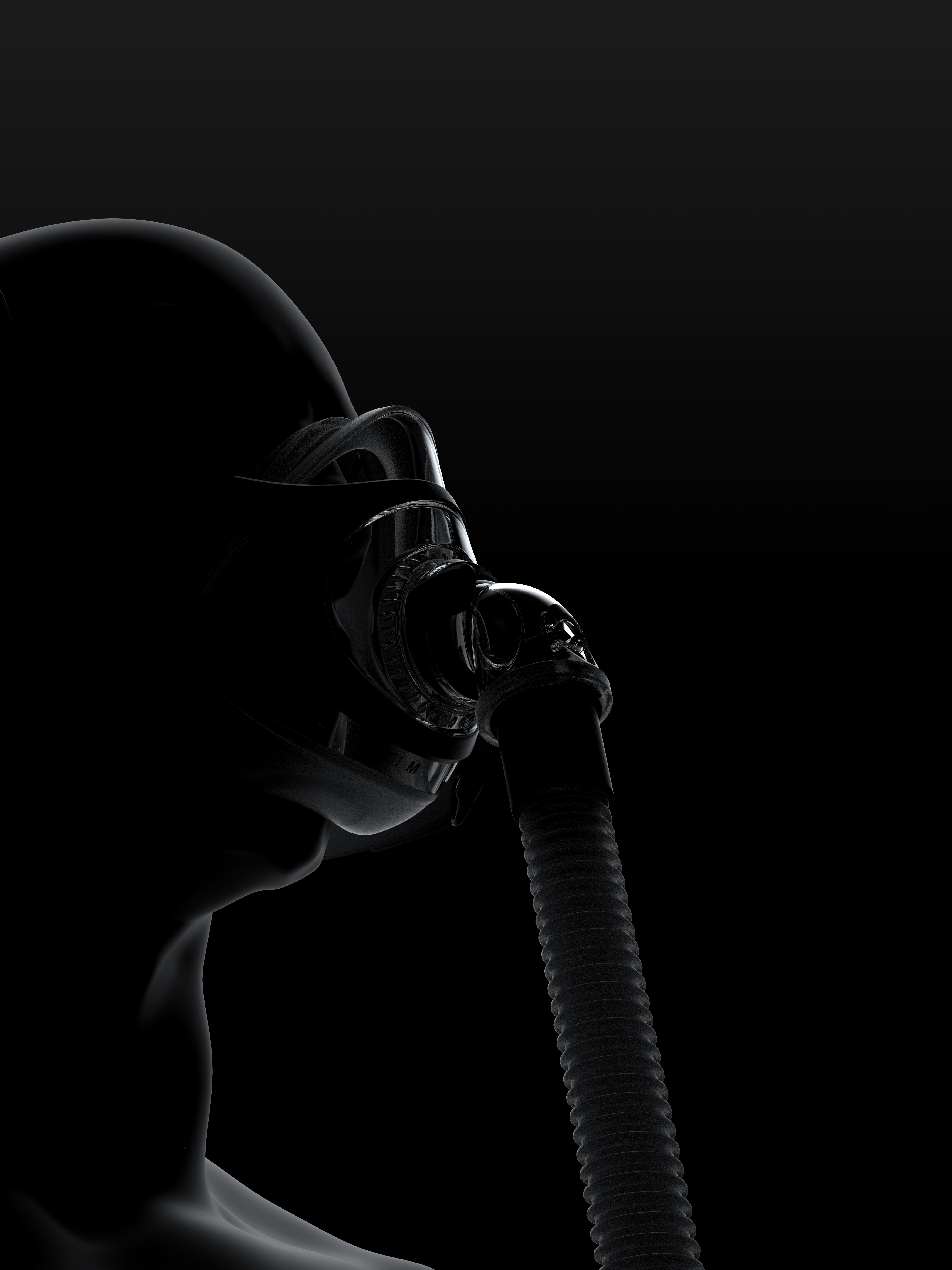 Medical product design，Ventilator mask，Consumer Medical，Gravity design，industrial design，