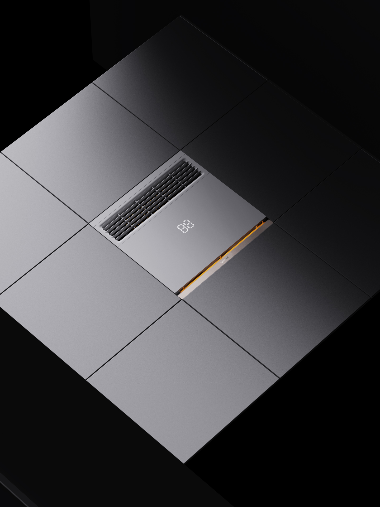 Integrated ceiling，Warm wind，Smart home，bath heater，