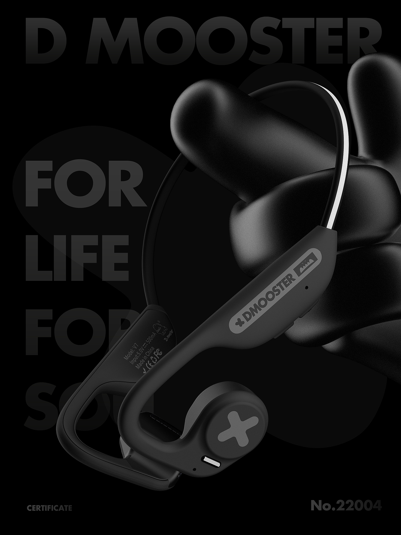 Big Monster，dmooster，Bluetooth headset，headset，Chaopin，industrial design，3c，Electronics，