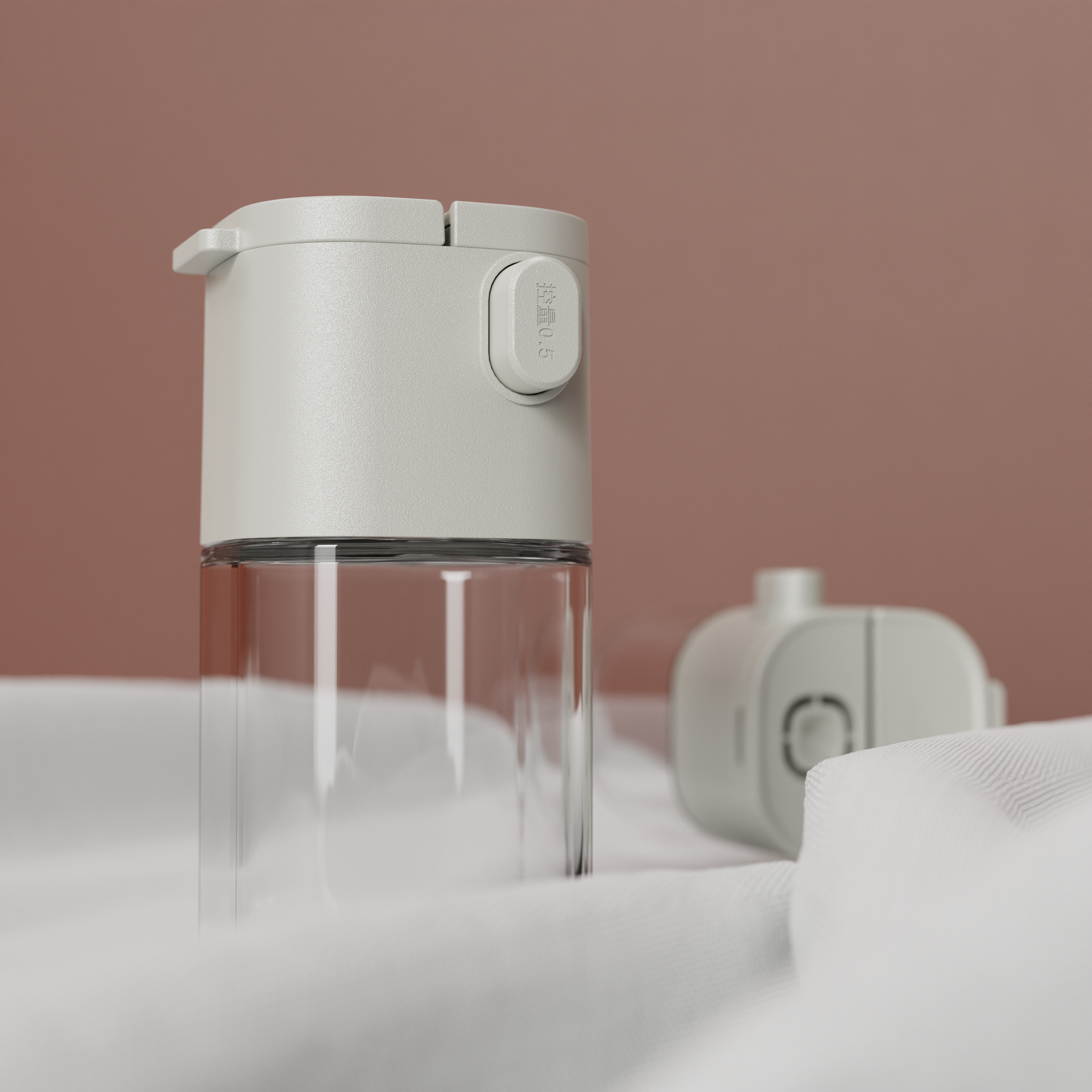 Quantitative salt output，dispersed salt，Straight out spoil，Quantitative 0.5g，Lebo Lebo，