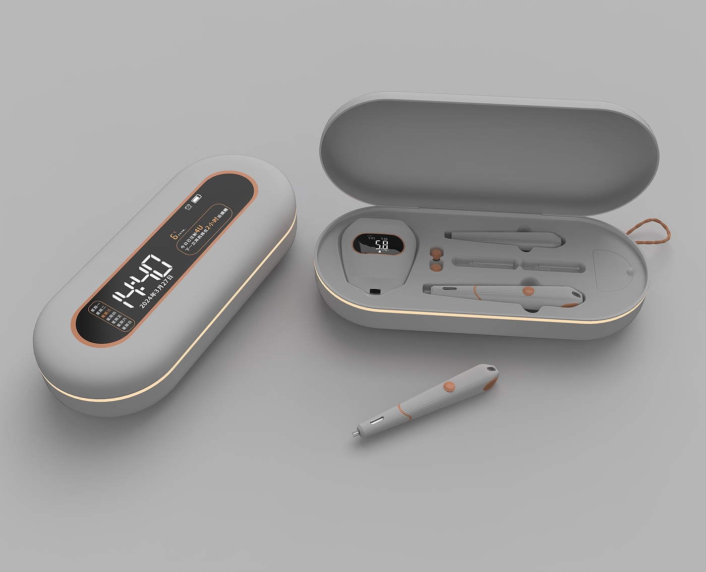 Blood glucose meter，Insulin syringe，Diabetes，Light medical products，Handheld products，