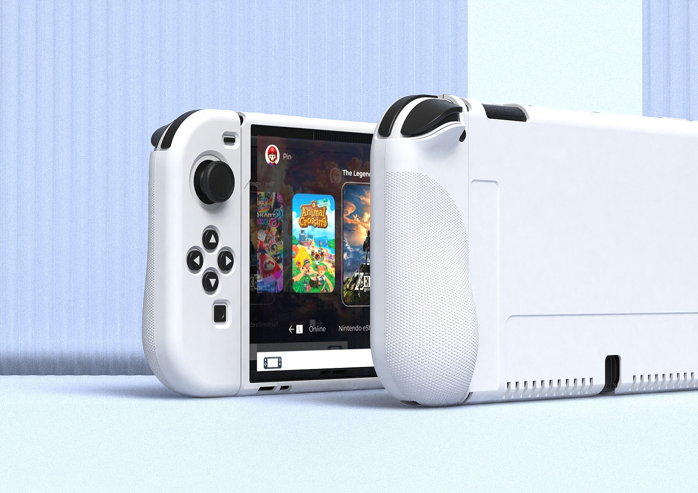 任天堂Switch，游戏配件，保护壳，ID设计，外观设计，