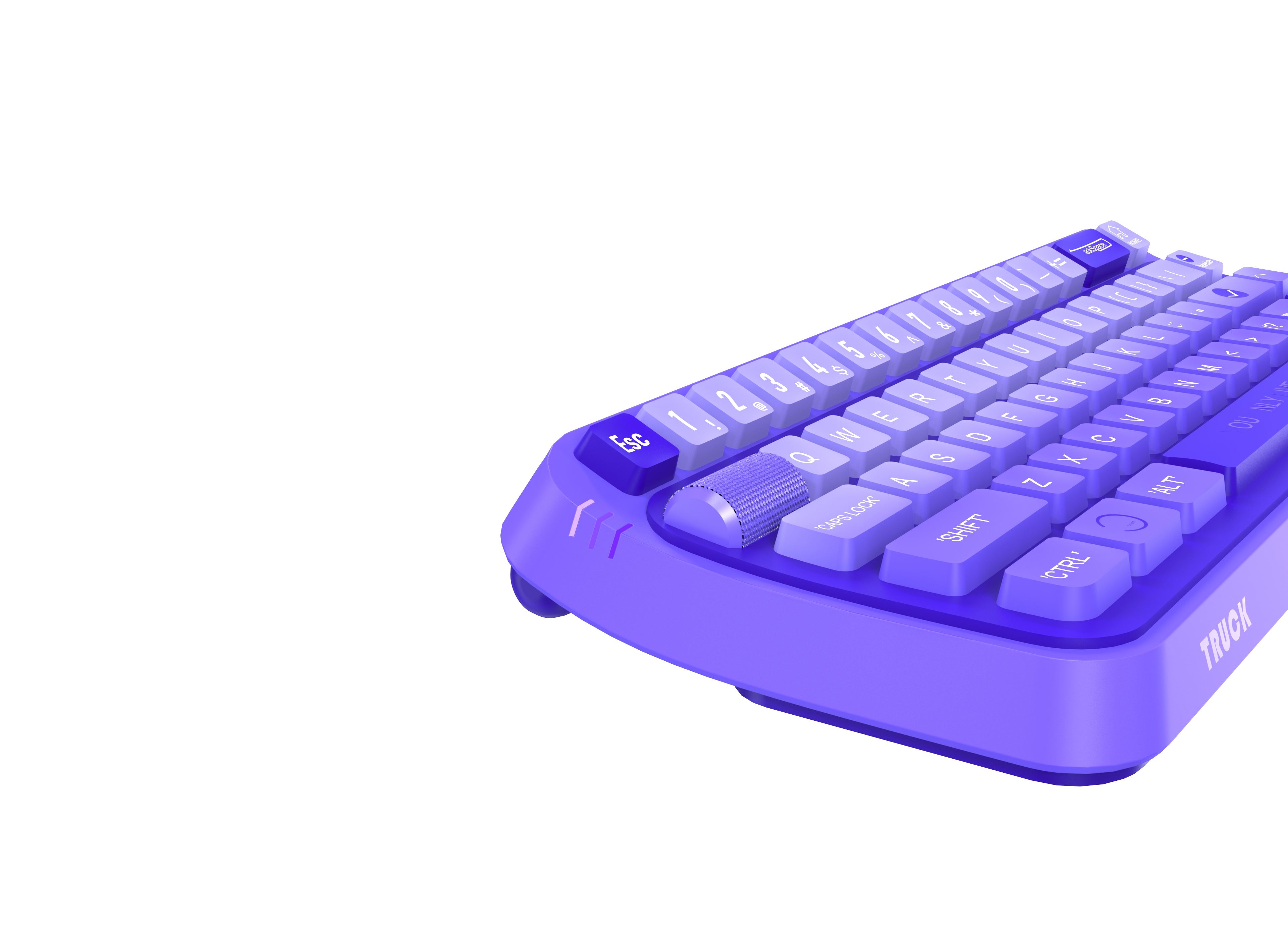 ID design，Wireless Bluetooth Keyboard，Gradient，