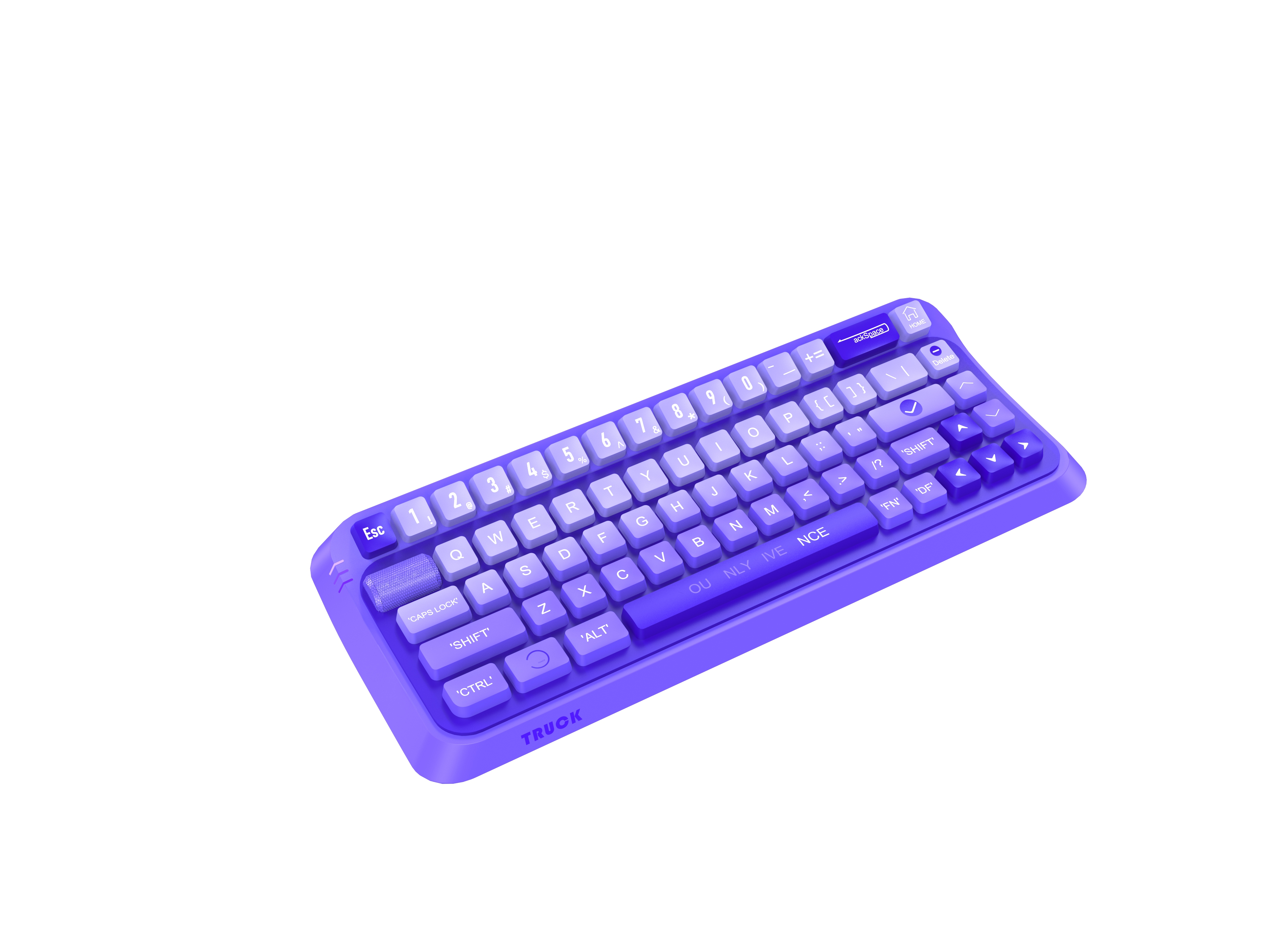 ID design，Wireless Bluetooth Keyboard，Gradient，