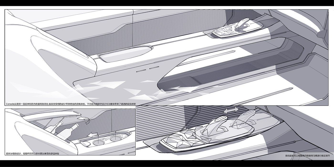 Automobile design，Interior design，industrial design，product design，conceptual design，
