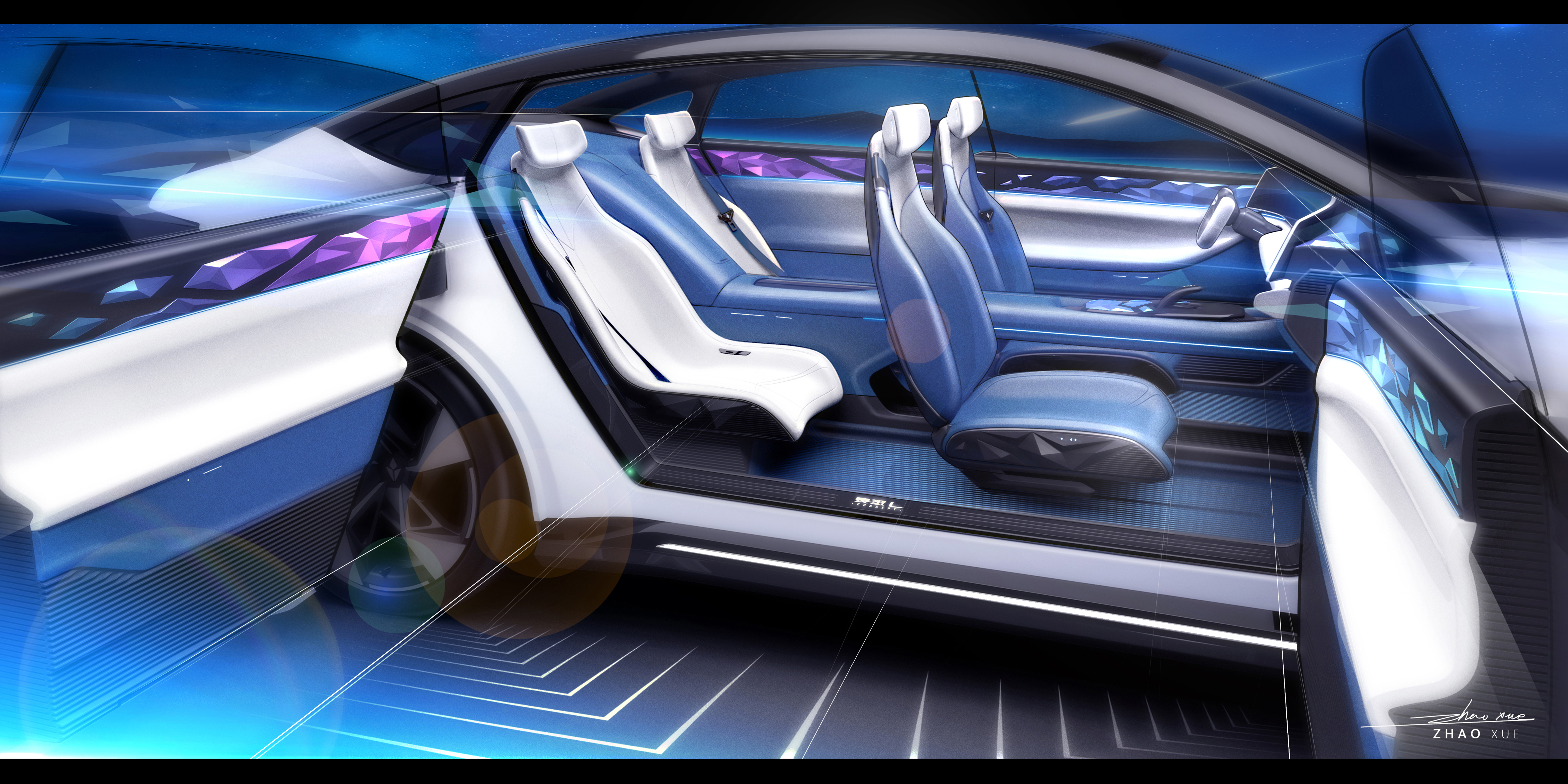 Automobile design，Interior design，industrial design，product design，conceptual design，