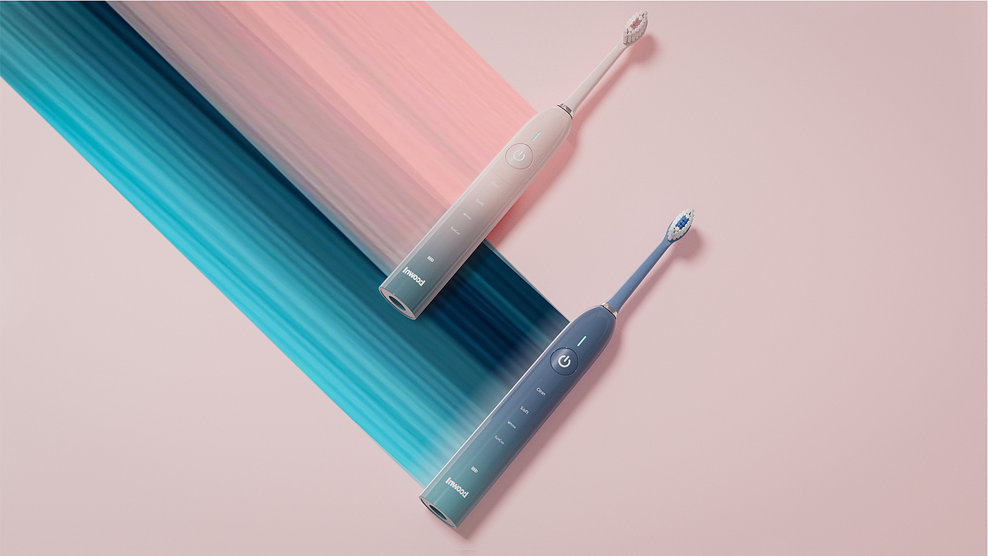 Electric toothbrush design，Toothbrush design，Toothbrush Appearance Design，Toothbrush Structure Design，Nursing Product Design，Toothbrush Industrial Design，