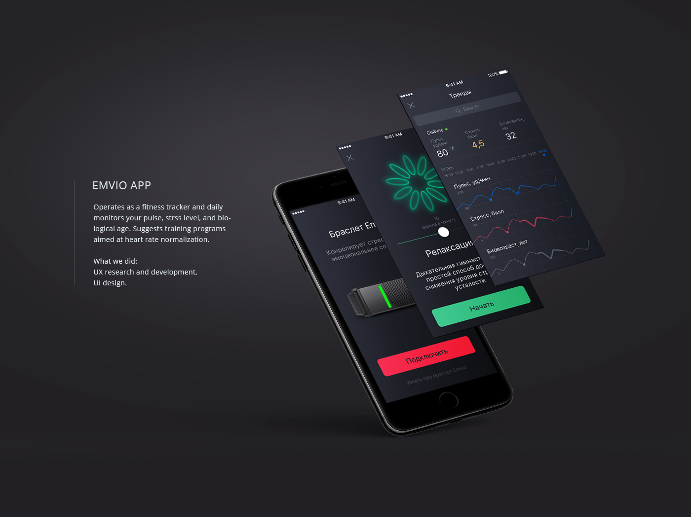 app，Wristwatch，motion，Wrist watch，EMVIO，