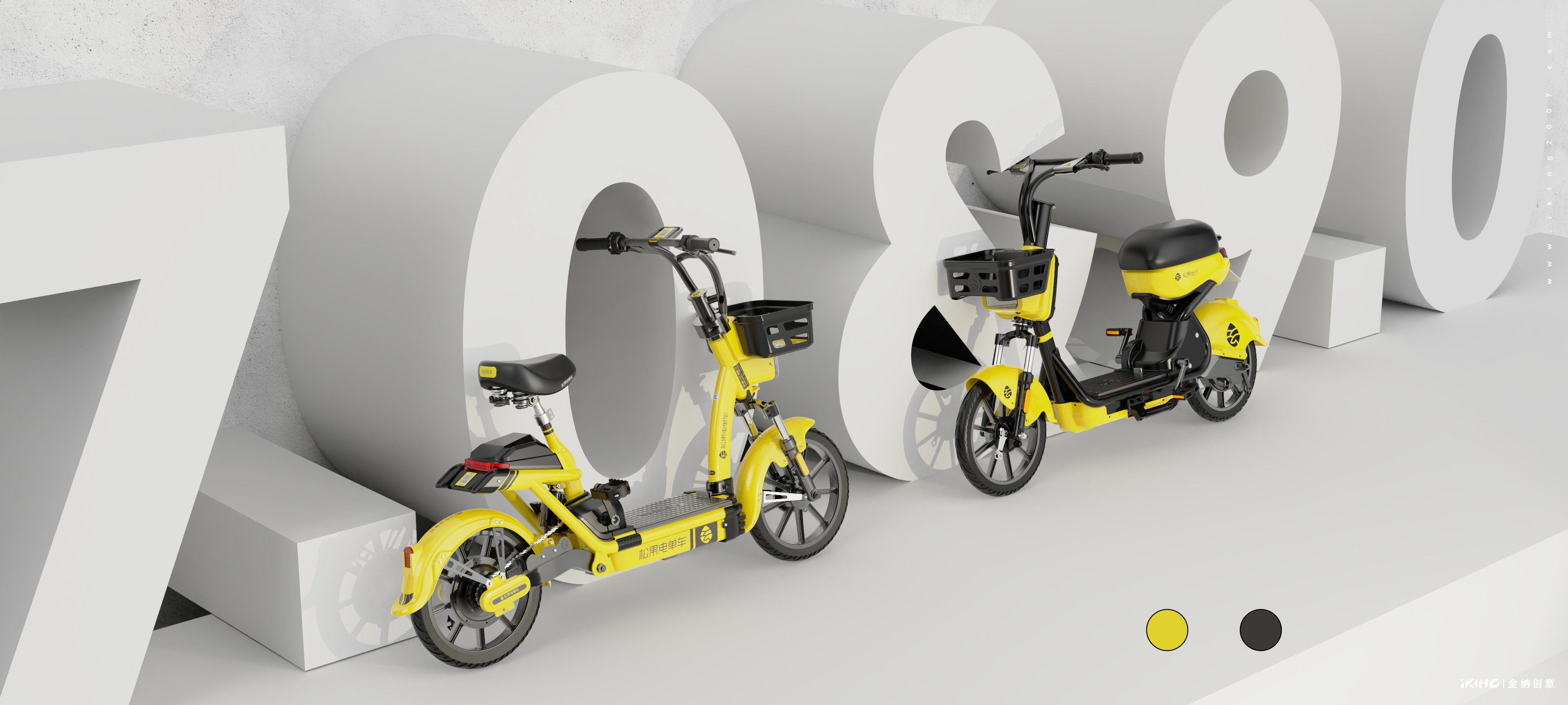 New national standard electric bicycle，Electric Vehicle Design Company，Changzhou Jinna Industrial Product Design Co., Ltd.，Kinner creative，