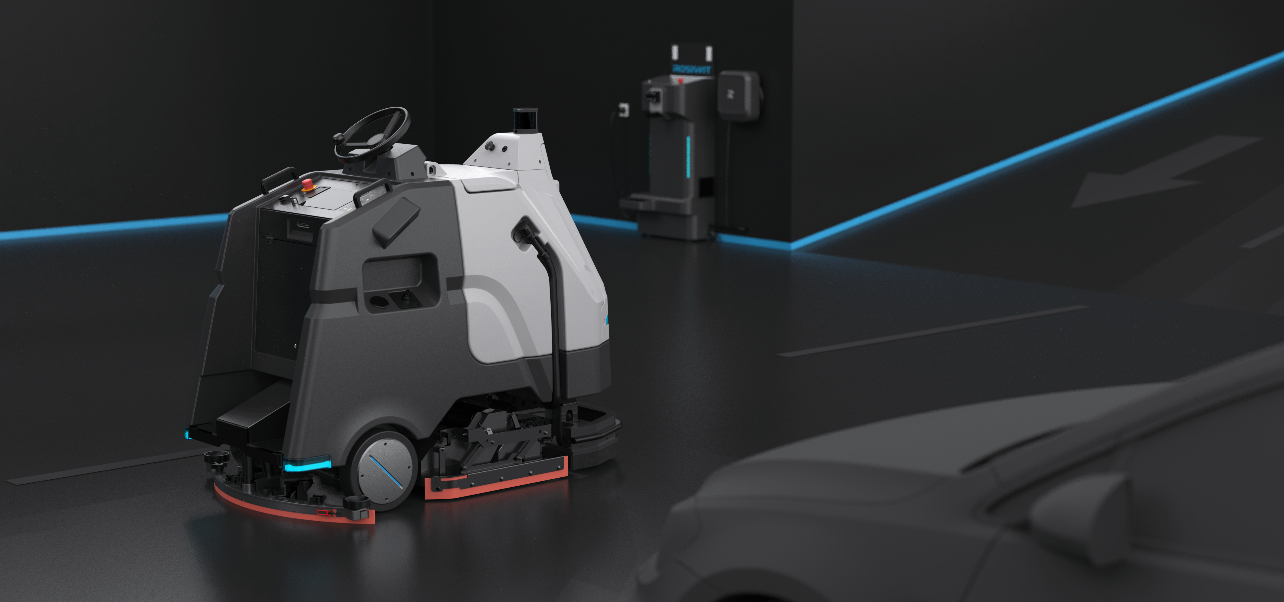 commercial，Washing machine，sweeping machine，Cleaning robot，unattended cleaning，