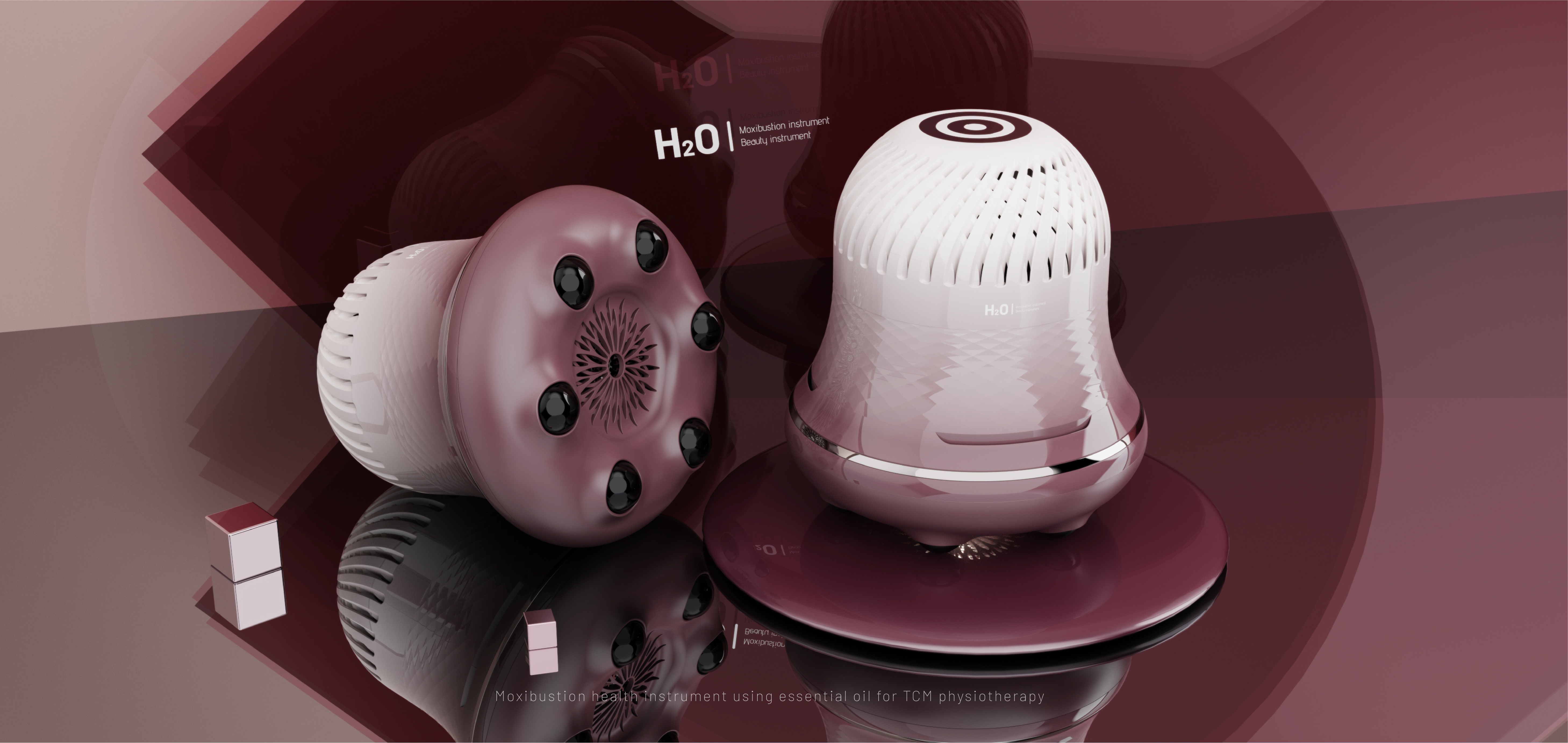 Beauty, beauty, infrared penetration, lifting, TCM health，