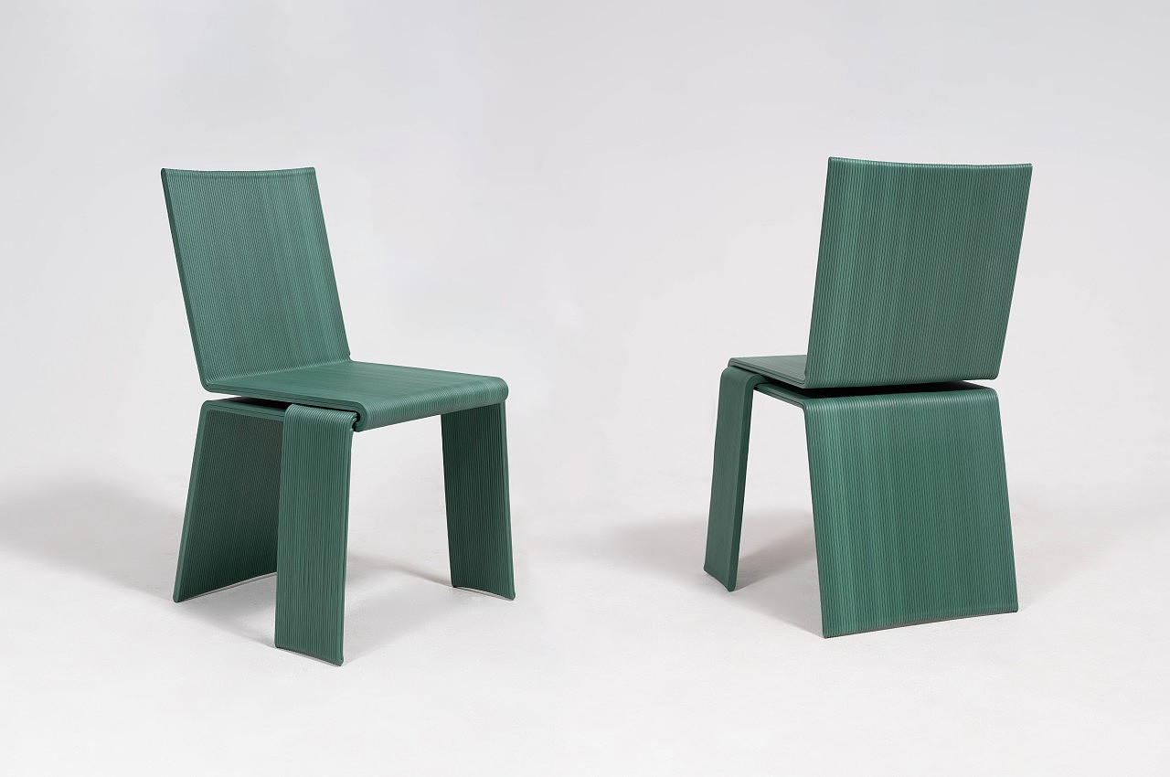 assemble，Som Chair，plastic recycling，Memphis Milano，