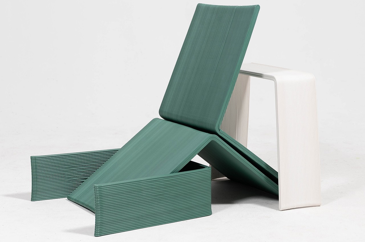 assemble，Som Chair，plastic recycling，Memphis Milano，