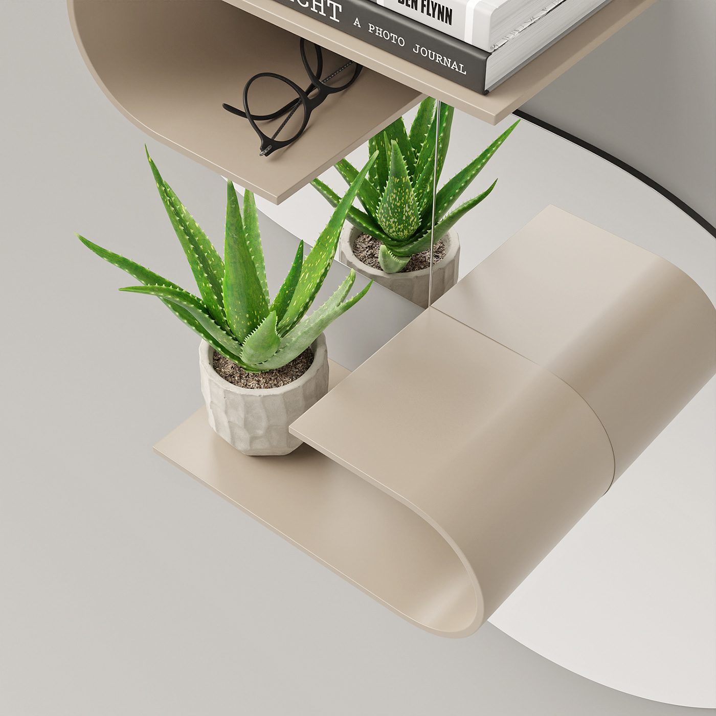 WAVE，furniture，mirror，Shelf，