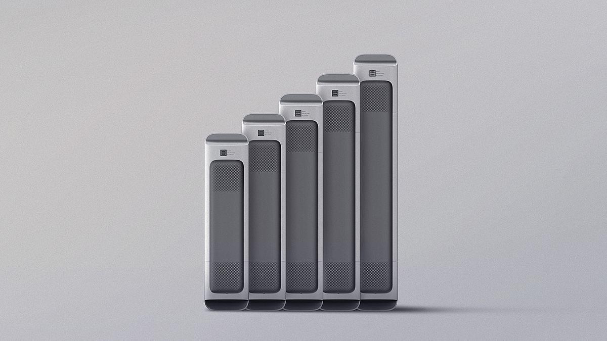 Connected，air cleaner，product design，industrial design，