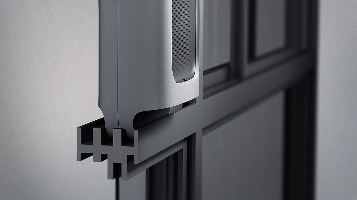 Connected，air cleaner，product design，industrial design，