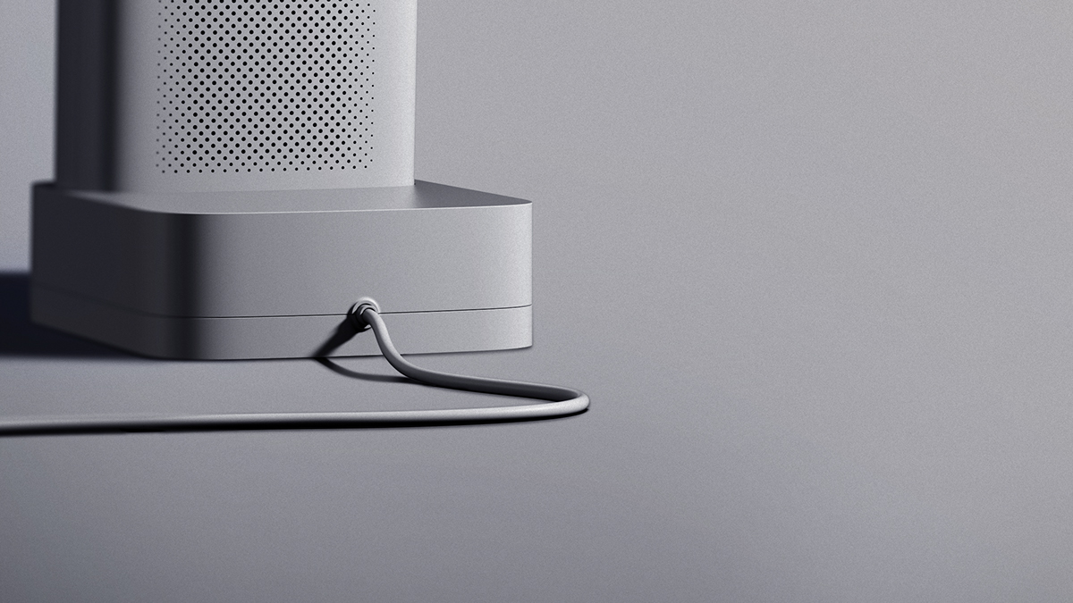 Connected，air cleaner，product design，industrial design，