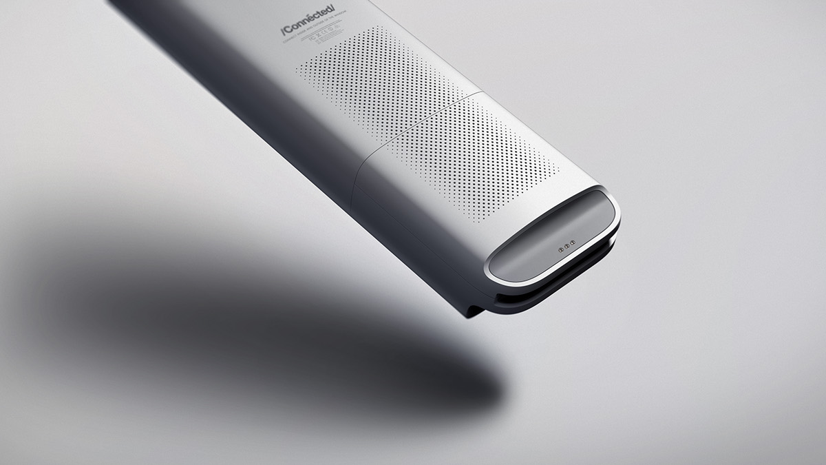Connected，air cleaner，product design，industrial design，